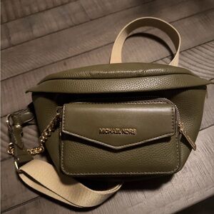 Michael Kors Olive Crossbody Bag